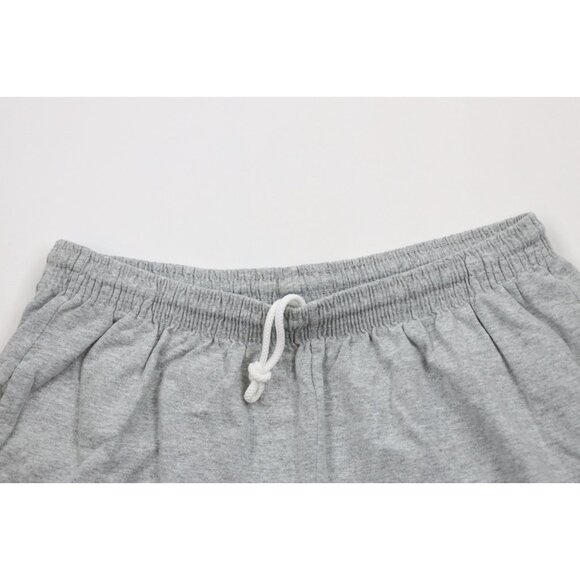 Vintage 90s Wilson Mens Large Above Knee Dad Shorts Heather Gray Cotton Blend - Picture 2 of 16